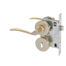 M7C40 - 2 Lever Lockset Fire Star Rose -M7C40_A_L_T